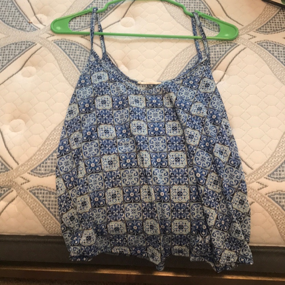 Spaghetti strap crop top